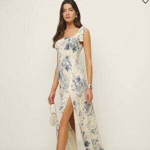 Reformation Westerly Dress - Size 8 - Refresh - Maxi Gown